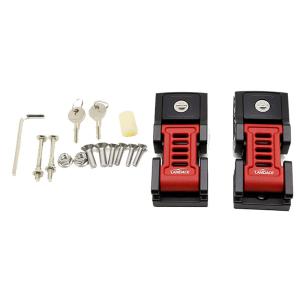 Wholesale Auto Parts Direct Customization Off-Road Hood Lock for Jeep Wrangler JL Aluminum Alloy from china suppliers