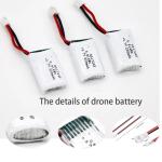 851724 Rechargeable Lipo Li Ion Polymer Battery 3.7V 220mAh 0.814Wh 20C