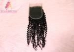 Malaysian Hair 4*4 Natural Lace Closure Black Virgin Human Cuticle Aligned Hair
