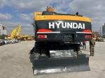 Used Hyundai 210w-9 Wheel Excavator 21 Tons Medium Size Used Excavators