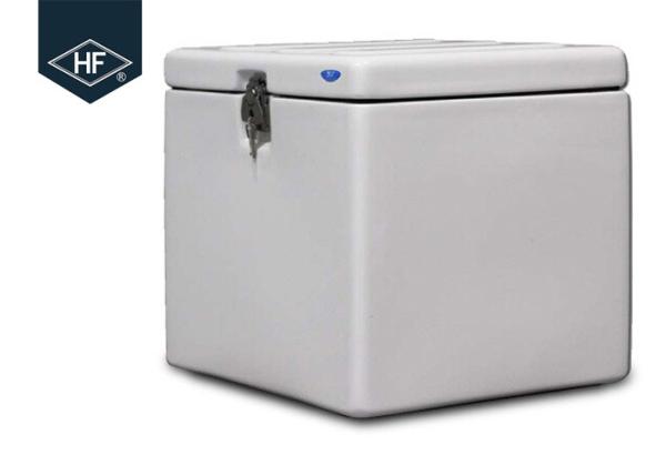 57L Volume Fiberglass Colorful Pizza Delivery Box For Scooter Uk Size 44 * 40 *
