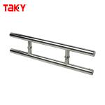 Door Window Handles Double Sided Sliding Glass Door Handle for Bathroom Steel