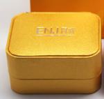 High-grade couple rings box,logo with hot-gilding