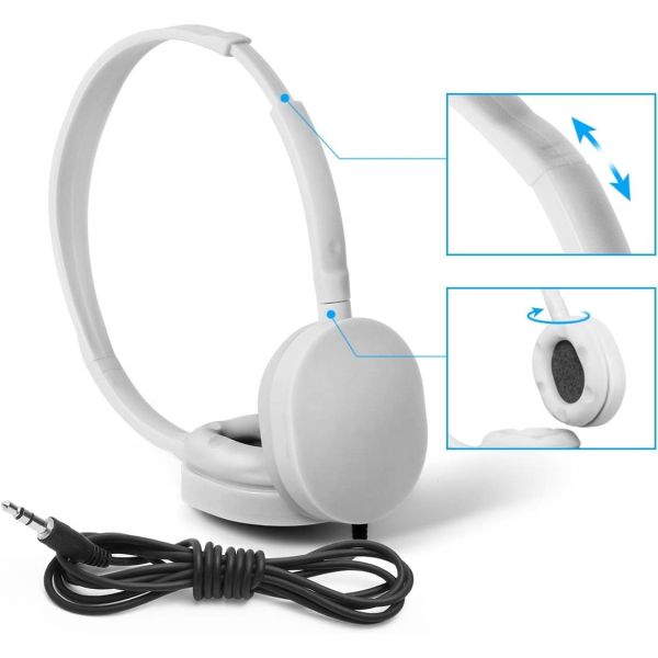 Tour Bus Disposable Headset with Colorful Design and 3.5mm Plug Customize Waterproof Standard No