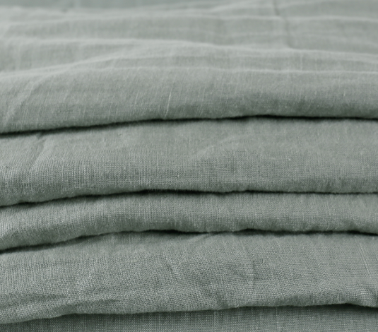 2-2.5kg Stone Washed French Linen Duvet Cover Set Oeko Tex Nature Flax Bedsheet