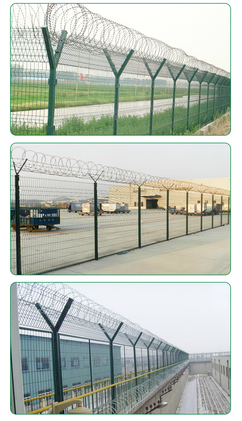 Customized Outdoor Barbed Wire Fence Roll with Galvanized/PVC Coated Wire and Handle