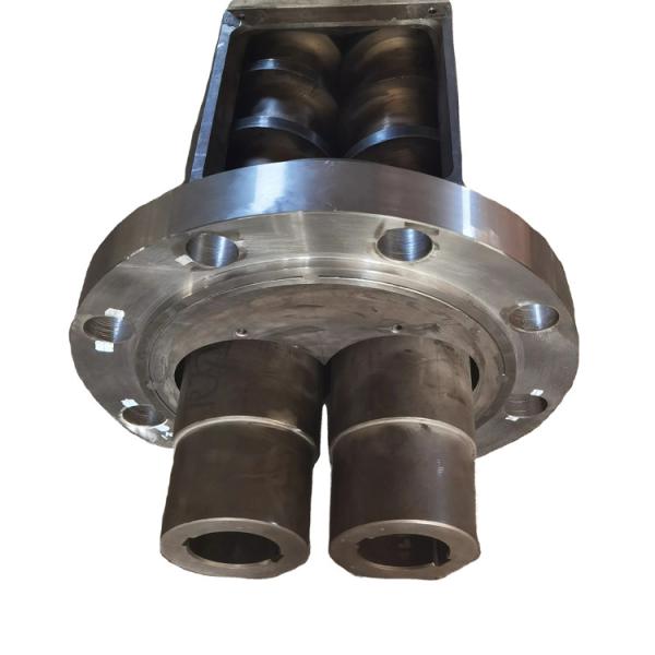 Parallel Twin Screw and Barrel 45mm-220mm with Ra 0.4μm-0.6μm Surface Roughness