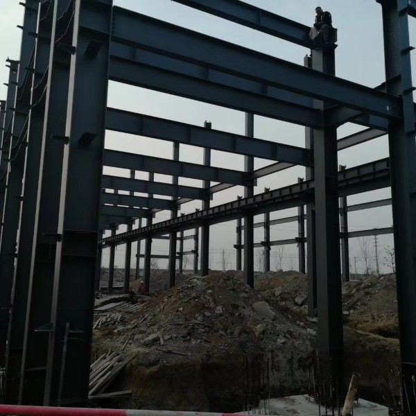 Prefabricated Frame Fireproof Large Span Steel Structure Workshop