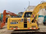 12 Tons Used Komatsu PC120-6 Crawler Hydraulic Excavator Security Guarantee