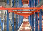 Durable Radio Shuttle Racking System Dynamic Steel Metal Pallet Rack Storage