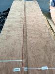 Sliced Natural Bubinga Pommele Wood Veneer Sheet