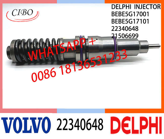 Fuel engine Diesel Injector 22340648 21506699 BEBE5G17001 BEBE5G17101 E3.4 for VOL MD16 P3622