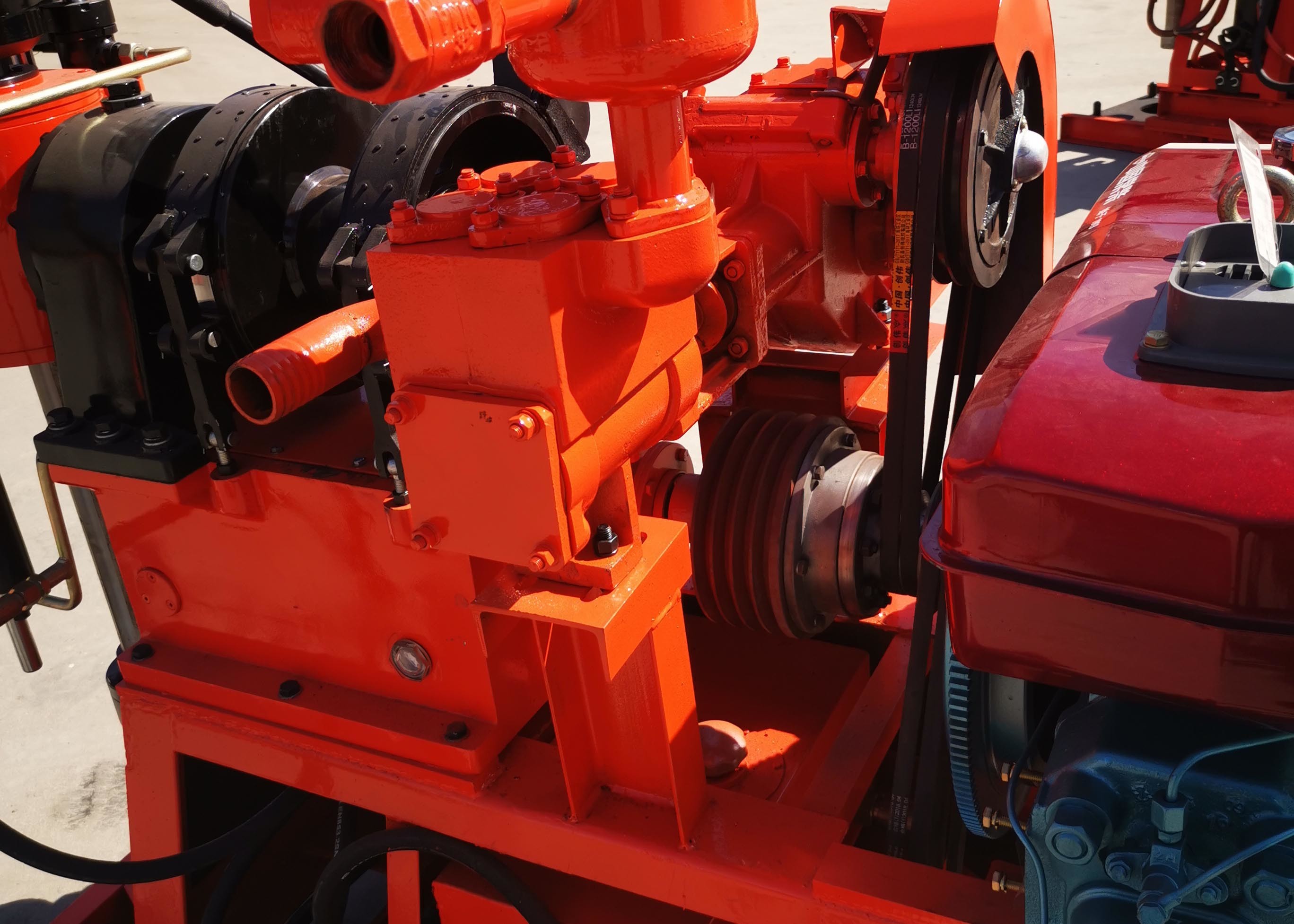 GY-200 Geotechnical Exploration 50-200 Meter Depth Soil Test Drilling Machine
