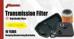 Transmission Filter for Chery A3 M11 J3 Arrizo 5 7 Tiggo5 T21 OEM Size 019CHA