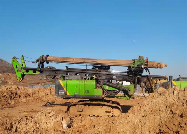 3000mm Crawler Auger Machine For Piling 220KN Hydraulic Used Pile Driving