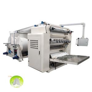 Wholesale Automatic Box Drawing V Fold Facial Tissue Paper Making Machine from china suppliers