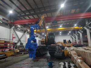 Wholesale 1800cm 3300rpm Hydraulic Pile Hammer Fast Converting Stable Running from china suppliers