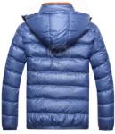 Casual Style Mens Down Parka Jacket , Mens Shiny Puffer Coat Good Thermal