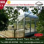 Outdoor Luxury Tent House Hotel Tent With Aluminium Profile Structure