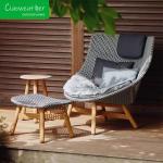 Waterproof Outdoor Wicker Leisure Chair with Customized Color High Back
