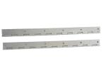 Adjustable Sofa Bed Metal Door Hinges White Zinc Plating Surface Treatment