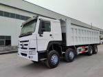375HP Sinotruk HOWO 8*4 Dump Truck Secondhand Truck 12 Wheels White Transportati