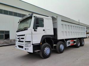 Wholesale Front Lifting Style Dump Truck 12.00r20 Tires 375HP Sinotruk HOWO 8*4 Secondhand Truck from china suppliers