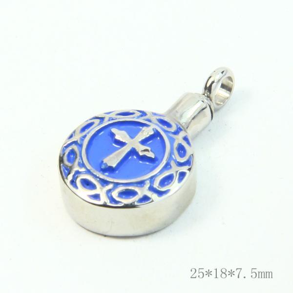 Fashion New Unique Design Stainless Steel Perfume Bottle Chain Necklace Pendant