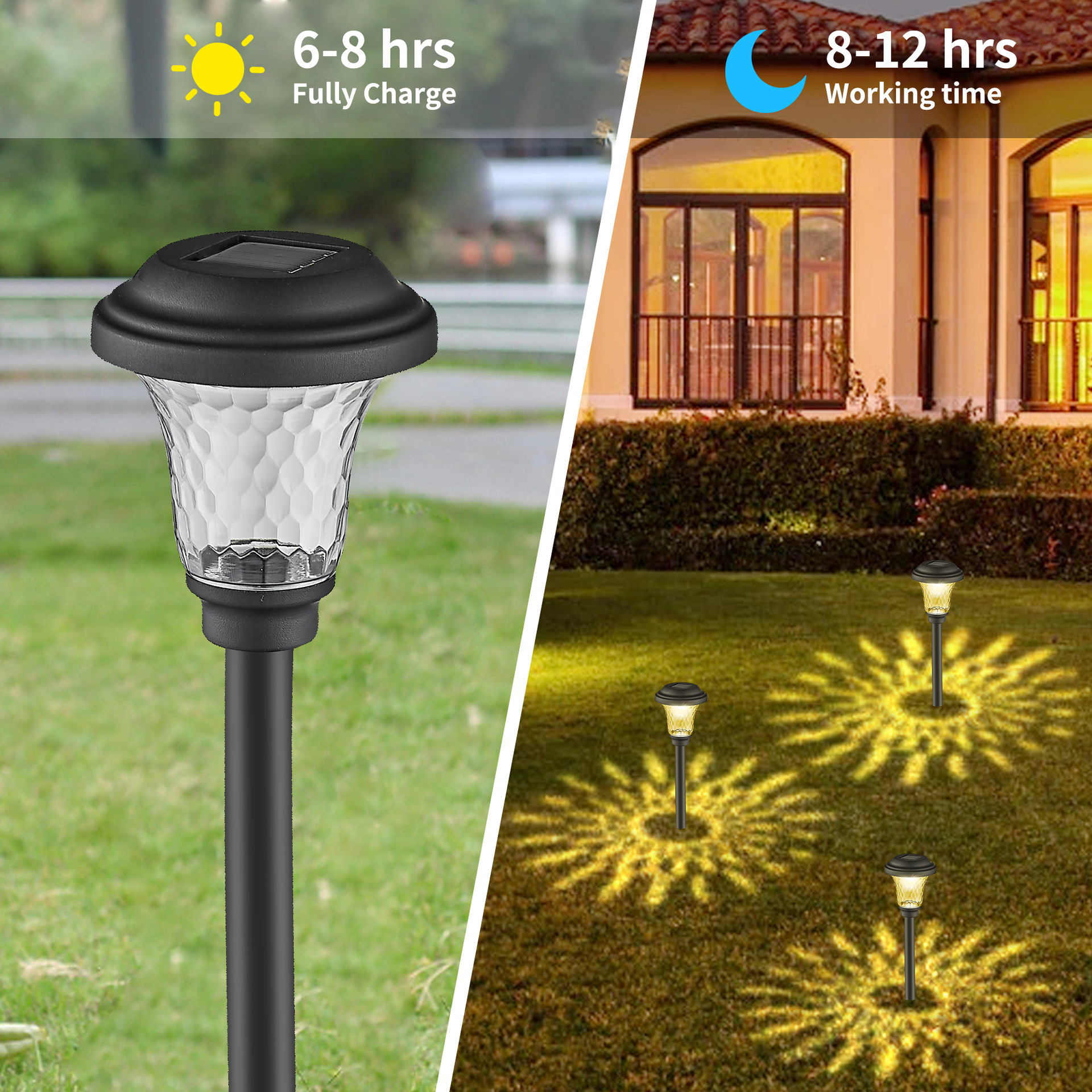 IP55 Rated 1000W Solar Light for All Night Outdoor Waterproof Illumination Needs