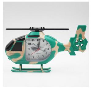 Wholesale New creative gift product helicopter fighter plane alarm clock from china suppliers