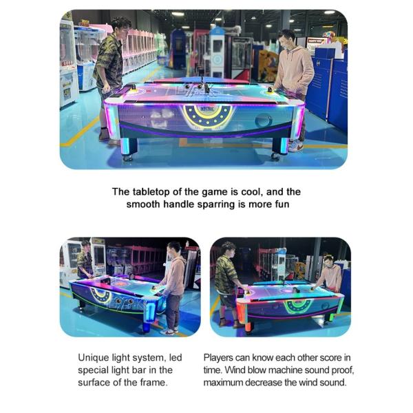 Super Speed Coin Operated Air Hockey Table Adult Arcade Game Game Zone