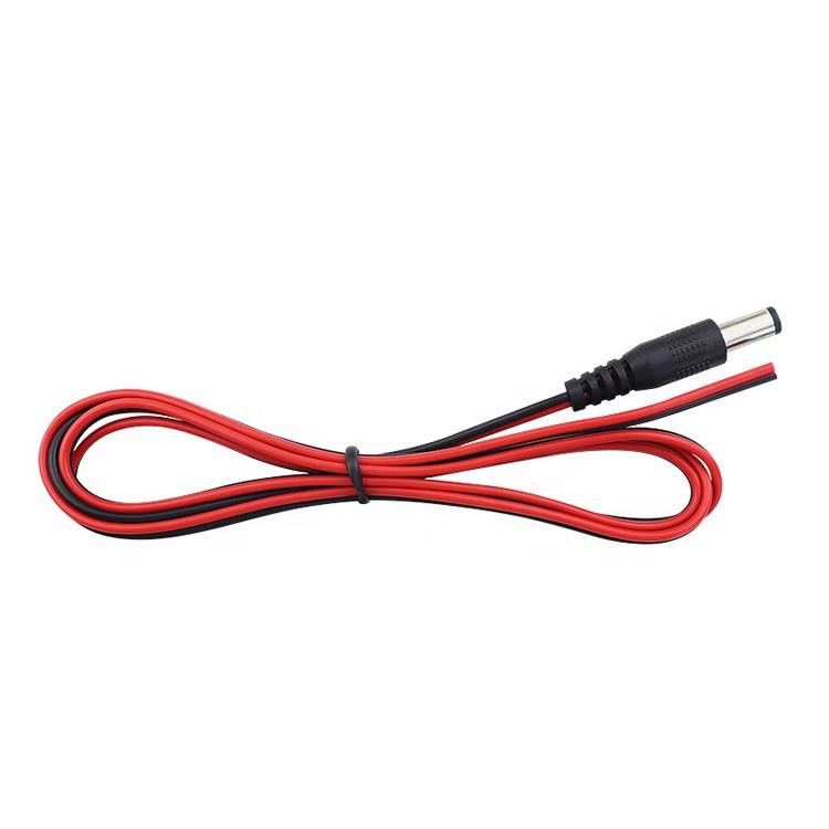 Custom 5521 5525 3.5 Connector DC Male to Open Bare Wire End Cable