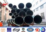 High Tension Galvanized Steel Electricity Distribution Power Pole Octagonal