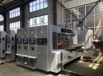 Carton Printer Die Cutter Slotter Machine With Ceramic Anilox Roller Doctor