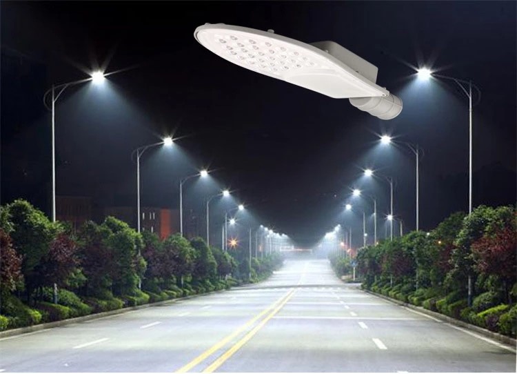 AC100-270V Waterproof LED Street Lights , Stable 50 Watt LED Street Light