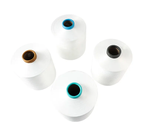 Custom Tenacity Viscose Blend Yarn Knitted Circula Continuous Dyed 3226S/1 Sewing 16S 100 R30S/1 300D