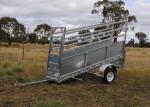 Fast Assemble Cattle Loading Ramp Easy Relocate Durable Anti Slip Treads