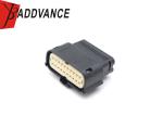 33472-2001 Molex MX150 Sealed Series A Key Female 20 Pin Connector Without Red