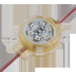 Outdoor Single Color 30mm LED Point Light IP67 Waterproof 0.6W 12V 30mm PC Body