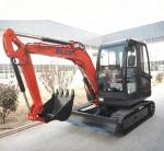 Highly Efficient Hydraulic Excavator Machine 3 Ton For Road Digging CE