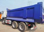 Sinotruck HOWO 6*4 Dump Truck Secondhand Truck 10tires White and blue U-Type for