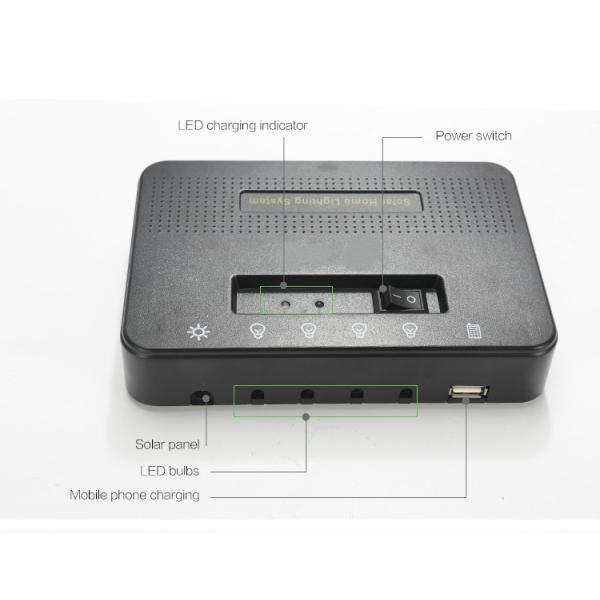 Small household solar light outdoor solar portable portable lamp power 4W 9V