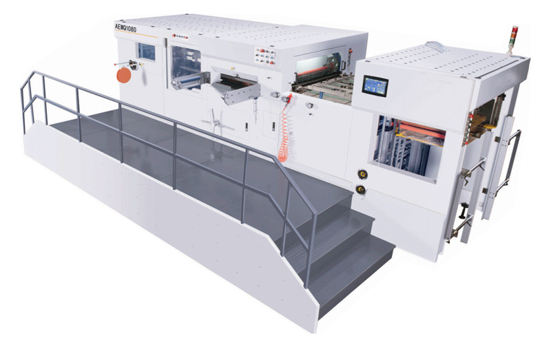 Pry - AEM1080Q Fully Automatic Paper Die Cutting Machine With Waste Stripping