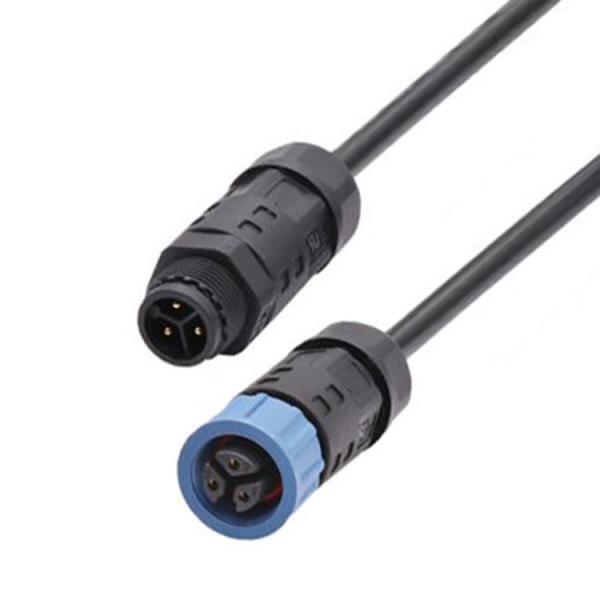 IP67 Waterproof M15 Industrial Circular Connector Solder Type Assembly Connector