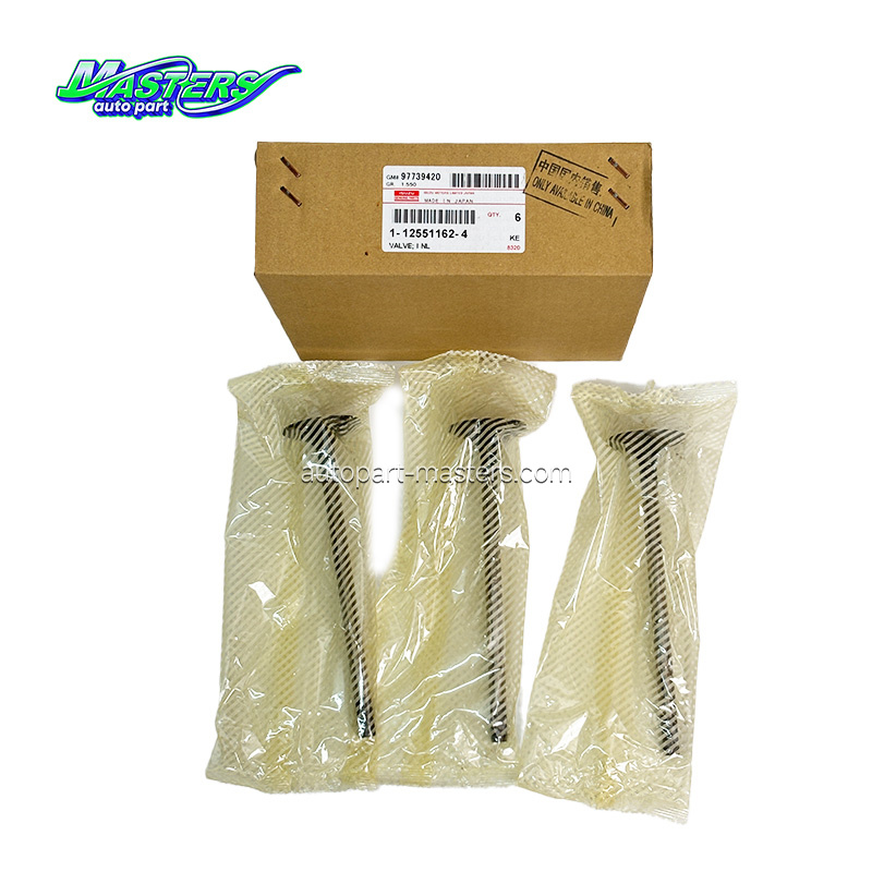 Masters 1-12551162-4 Inlet Valve 1125511624 FOR ISUZU CYZ 6WF1