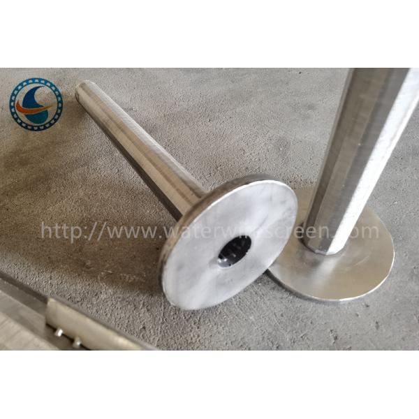 4-1/2" Diameter Johnson Wire Wrap Screens Mesh With 50um Slot