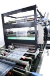 PLC Control Eight Side Sealing Bag Center Sealing Pouch Making Machine