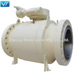 High Pressure PN 16Mpa Trunnion Mounted Ball Valve Forged Steel