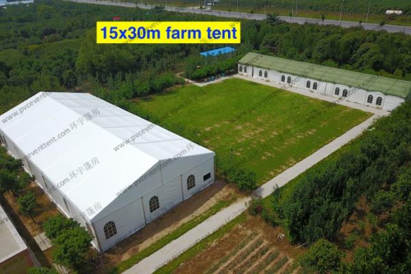 15 x 30m Giant White PVC Event Tent , Outdoor Canopy Party Tent Camouflage