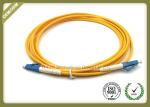 LC UPC Fiber Optic Patch Cord High Return Loss For Jumper Connection